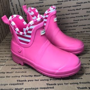 Hunter Rain / Winter Pink Boots Girls Size 2